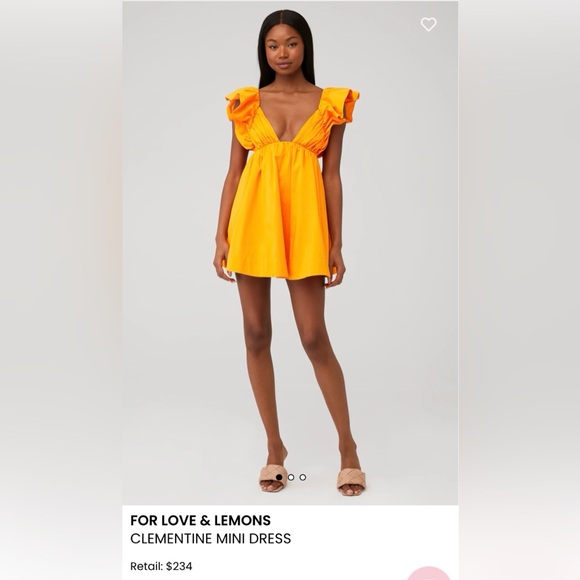 For Love And Lemons Dresses & Skirts - For Love & Lemons Clementine Mini Dress